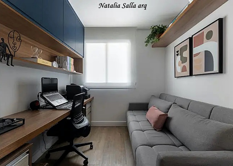 Tendências de Cores para 2026: Transformando seu Quarto com um Escritório