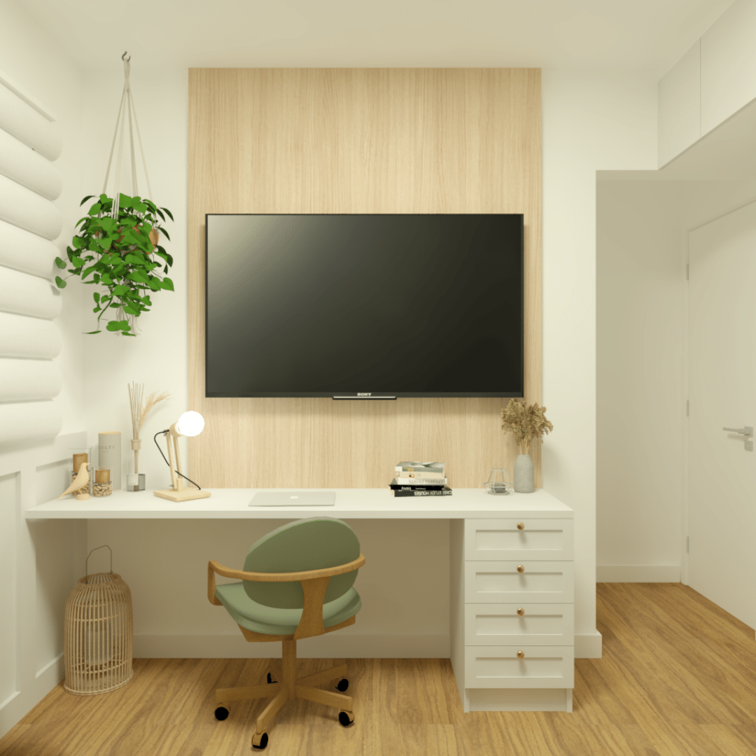 Como Escolher os Móveis Ideais para um Escritório Integrado ao Quarto