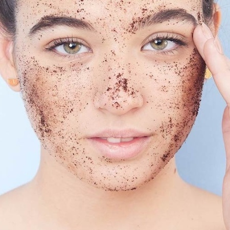 esfoliante caseiro para o rosto