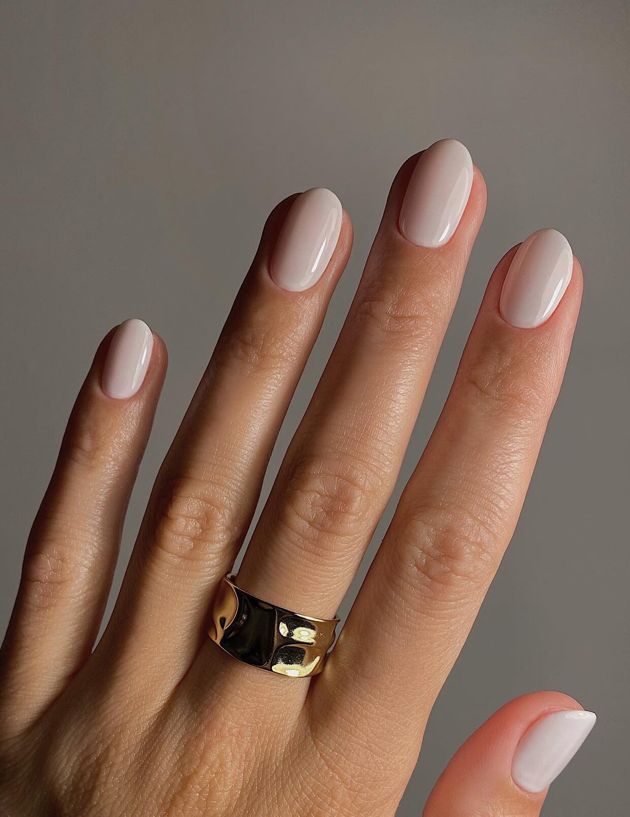 esmalte branco cremoso