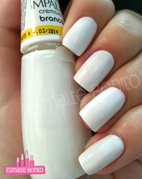 esmalte branco chrome