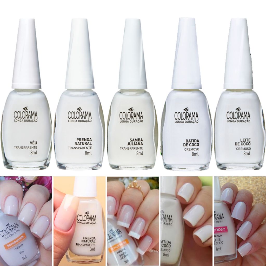 esmalte branco opaco