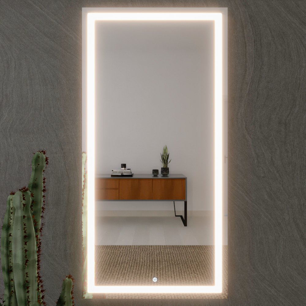 espelho led com sensor de presença