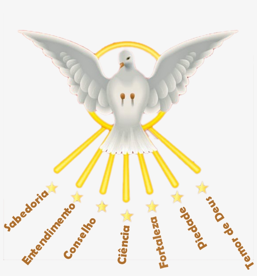 espirito santo png dourado