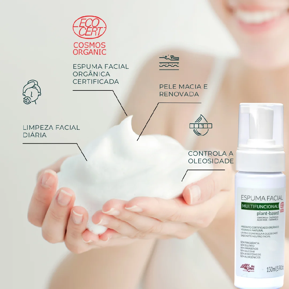 espuma facial