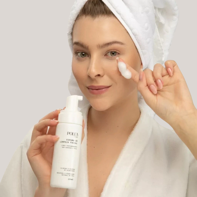 espuma facial