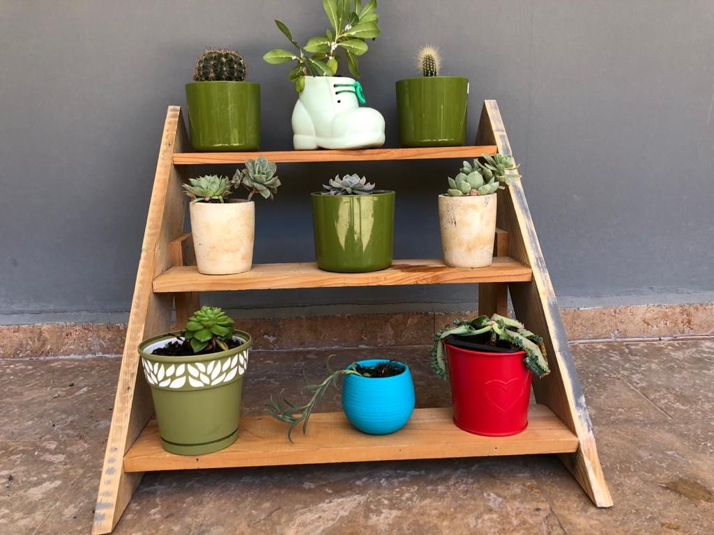 estante para plantas