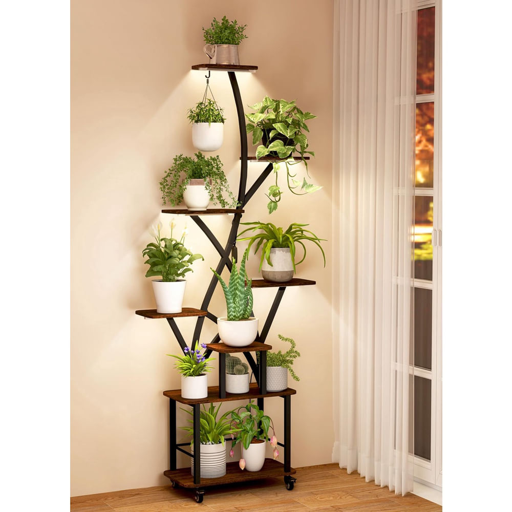 Transforme seu apartamento: Ideias de jardins verticais e estantes multiuso