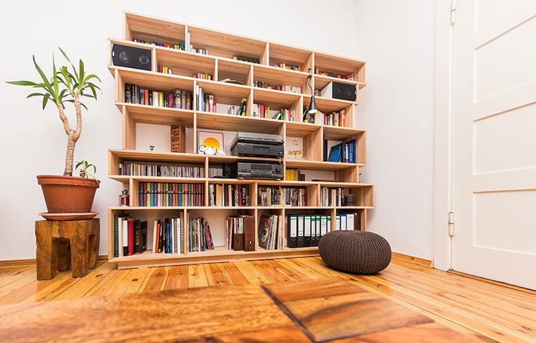 ideias de estante para sala pequena e charmosa