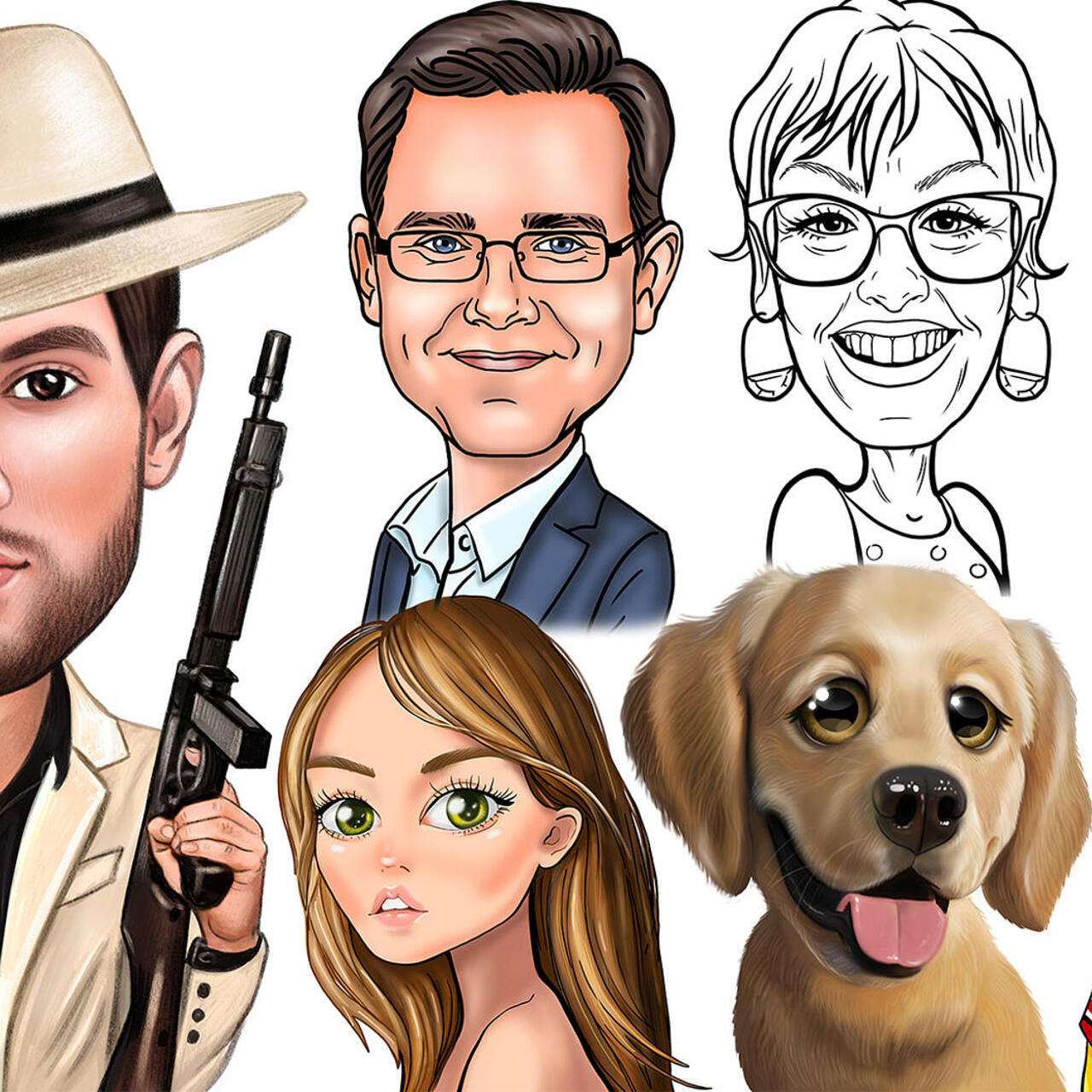 personagens de desenho