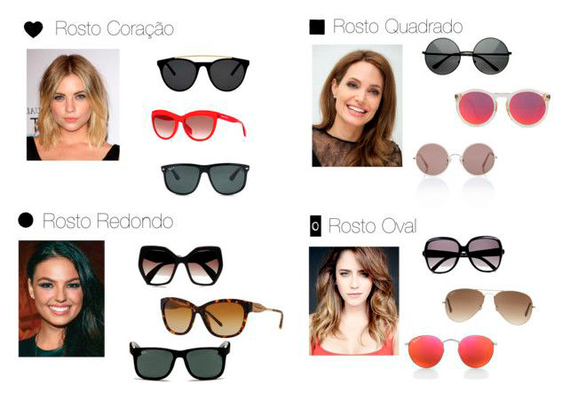 estilo de oculos para rosto redondo
