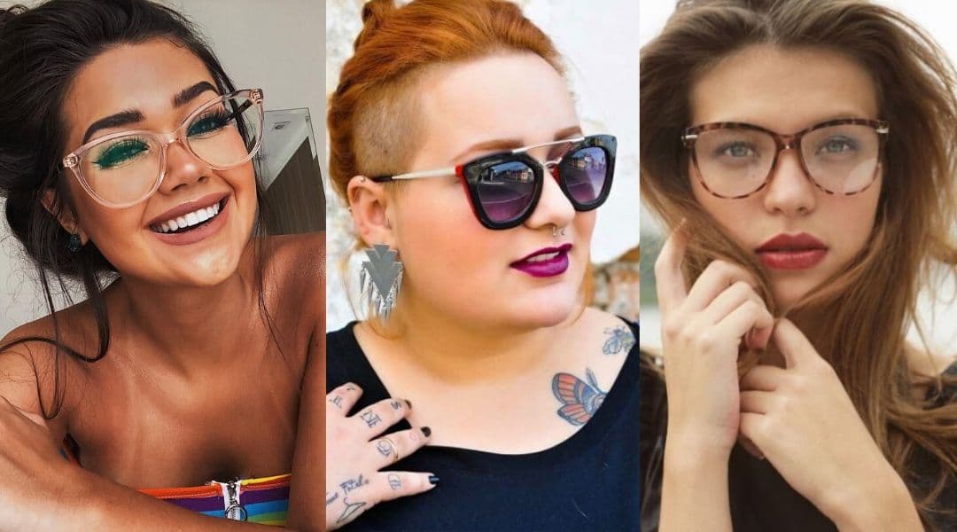 estilo de oculos para rosto redondo