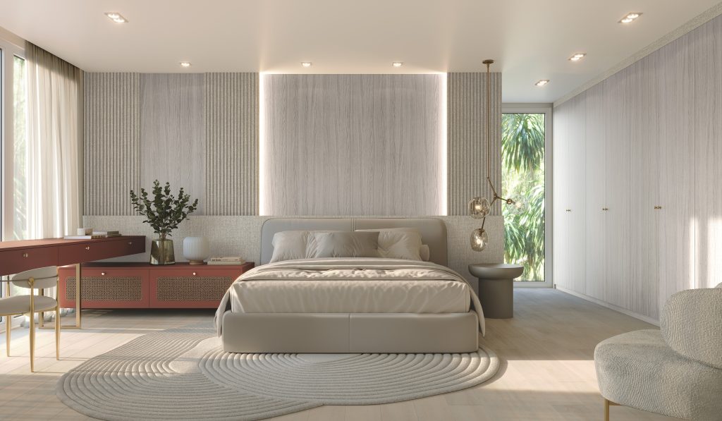 estilo japandi versus minimalista quarto casal