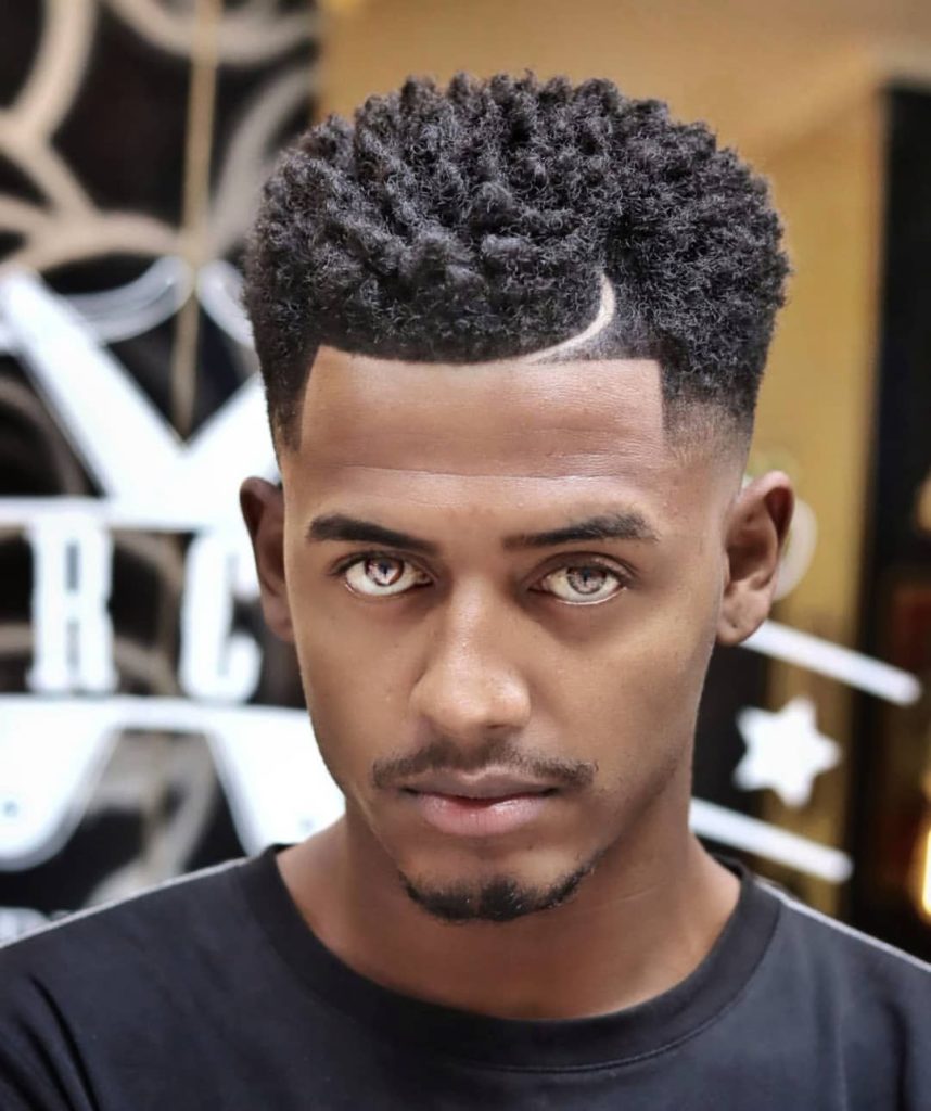 estilos de cabelo masculino crespo