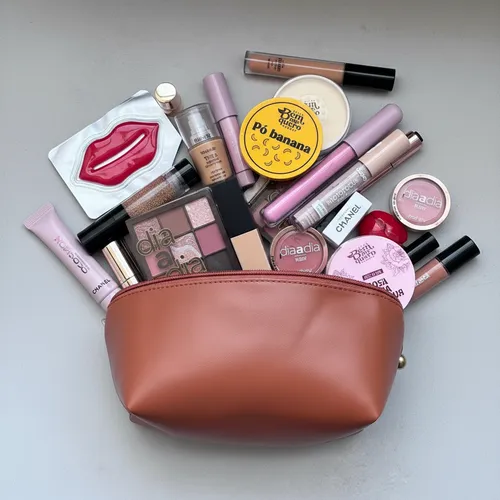 maleta de maquiagem profissional com rodinhas