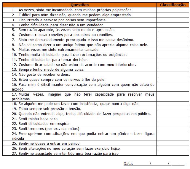 Exercícios Psicológicos Para Ansiedade