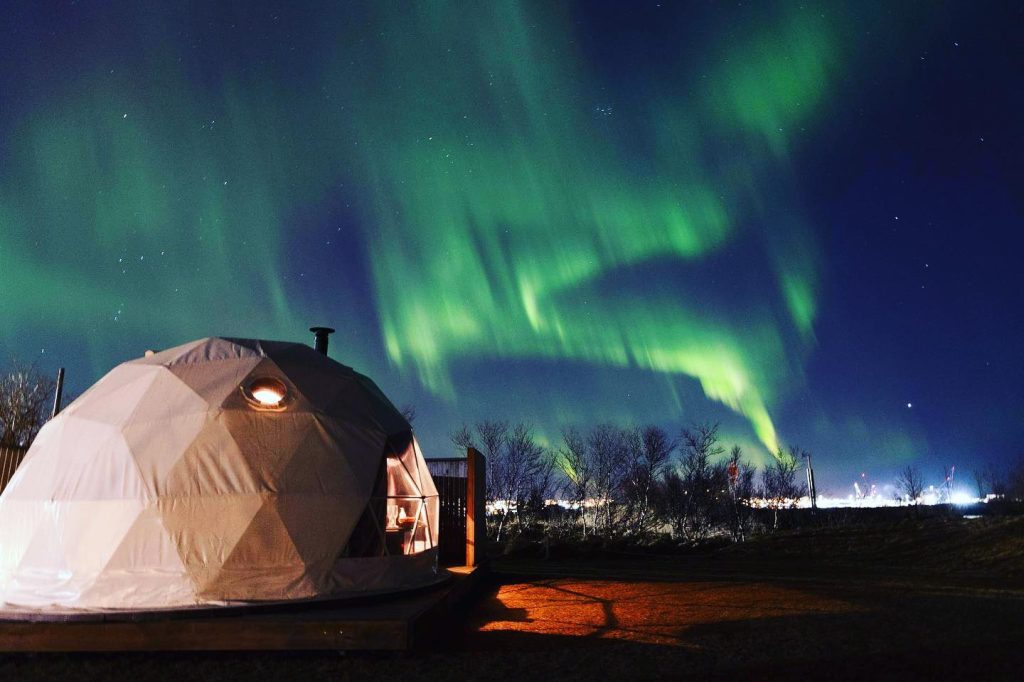 Experiência de Glamping na Islândia