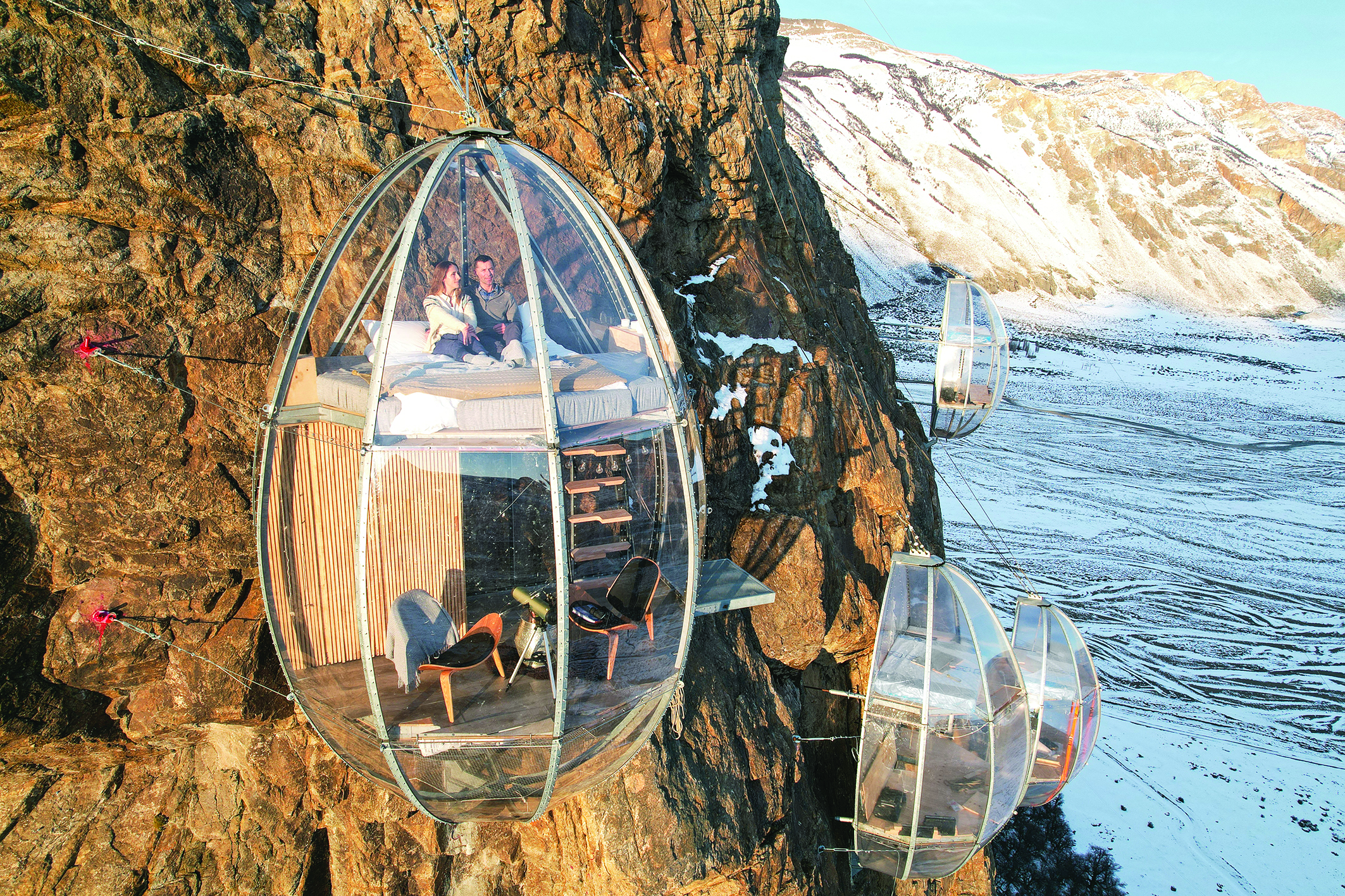 Experiência de Glamping na Patagônia