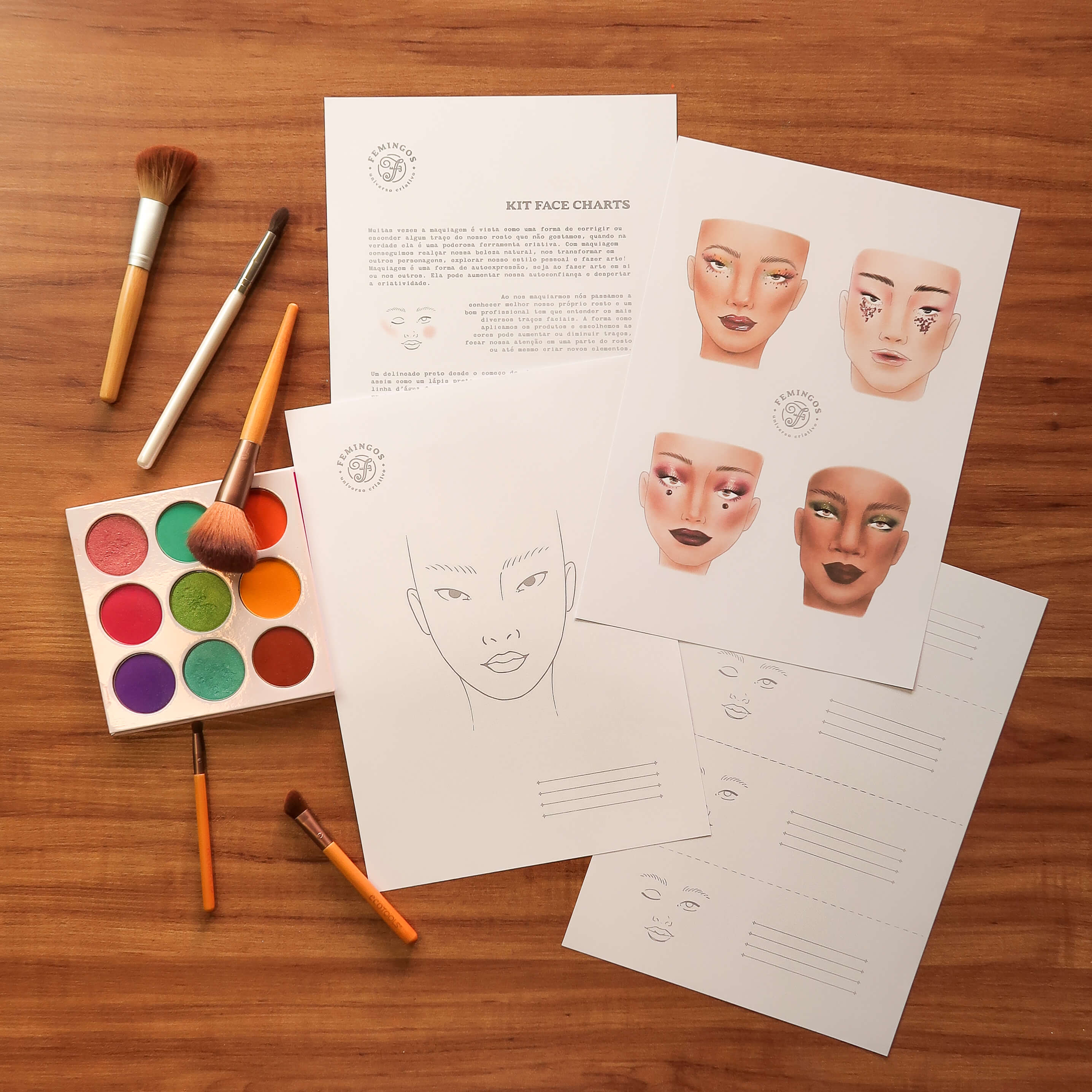 Como criar seu primeiro Face Chart: Guia para Iniciantes