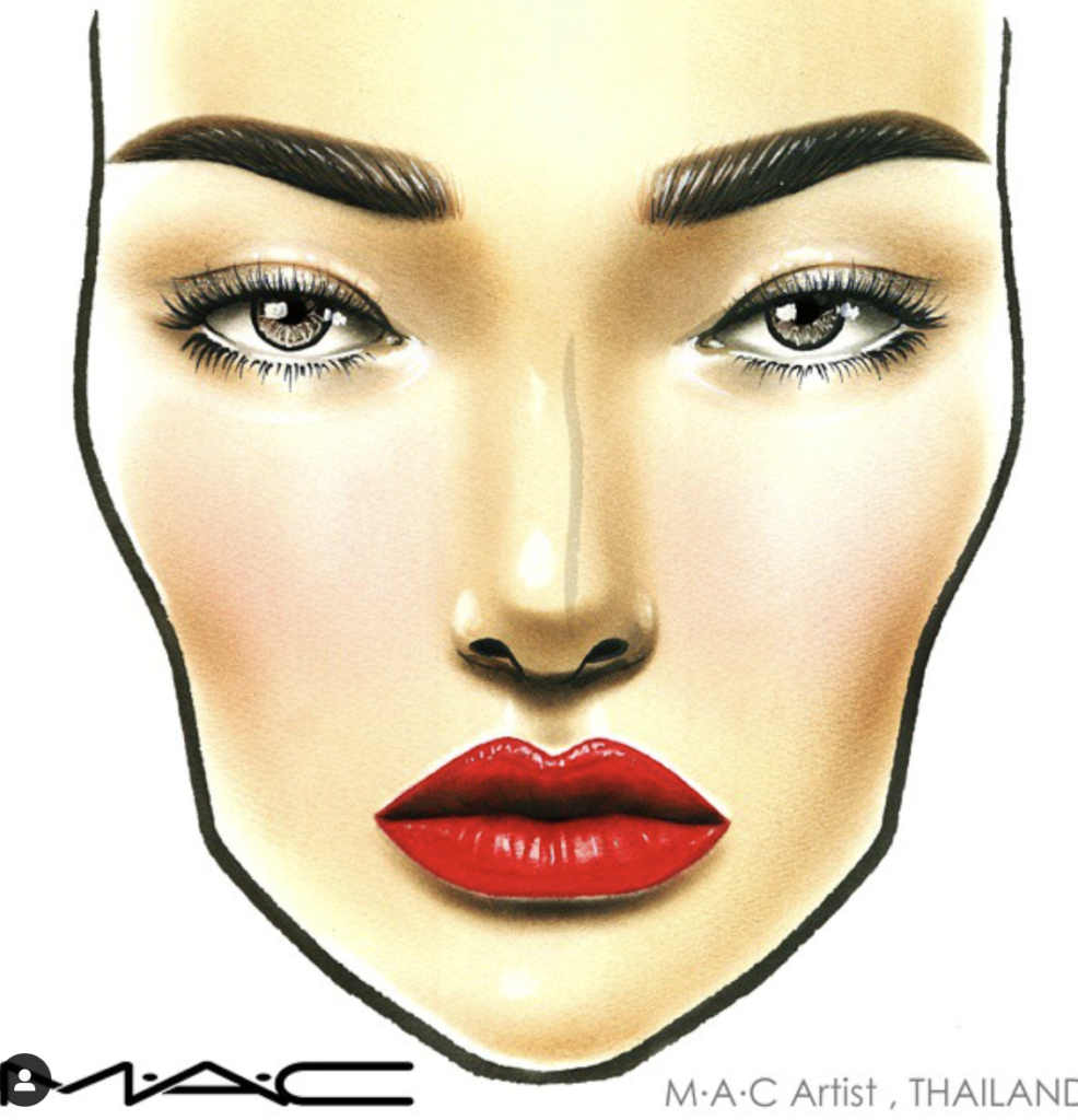 Face Charts Profissionais: Onde Comprar e Baixar Modelos Gratuitos