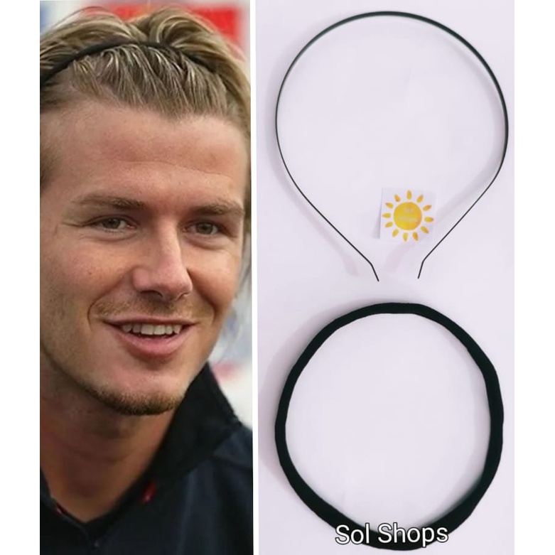 faixa de cabelo masculino para cabelo cacheado longo