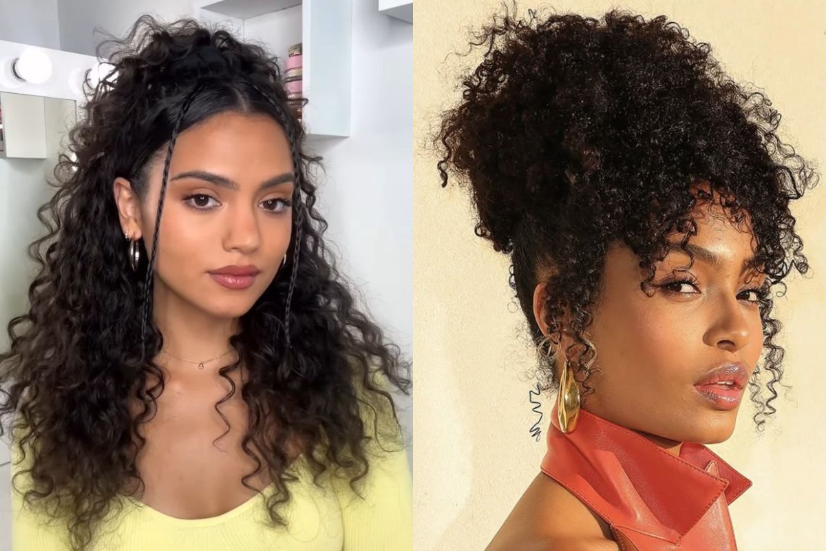 faixa para cabelo cacheado