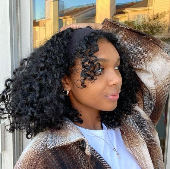 faixa para cabelo cacheado