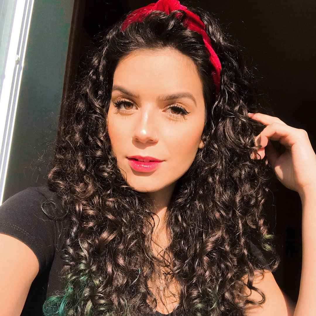 faixa para cabelo cacheado