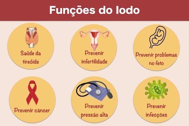 5 ideias de títulos:
1. Deficiência de Iodo: Os Perigos Silenciosos para a Saúde
2. Como a Falta de Iodo Afeta Seu Cérebro e Corpo
3. Guia Completo: Prevenção e Tratamento da Deficiência de Iodo
4. Iodo no Sal: A Medida Simples que Salva Vidas
5. Riscos da Deficiência de Iodo na Gravidez: Proteja Seu Bebê