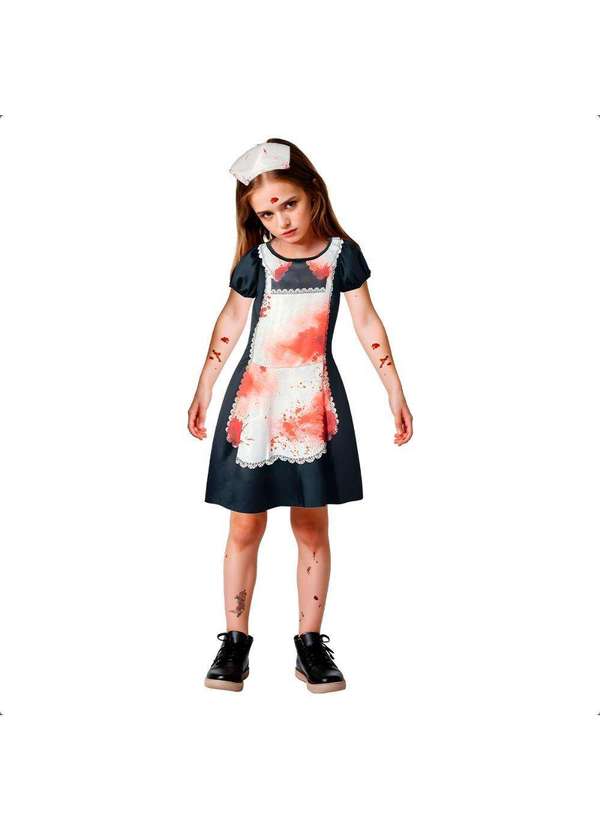 fantasia halloween infantil menina