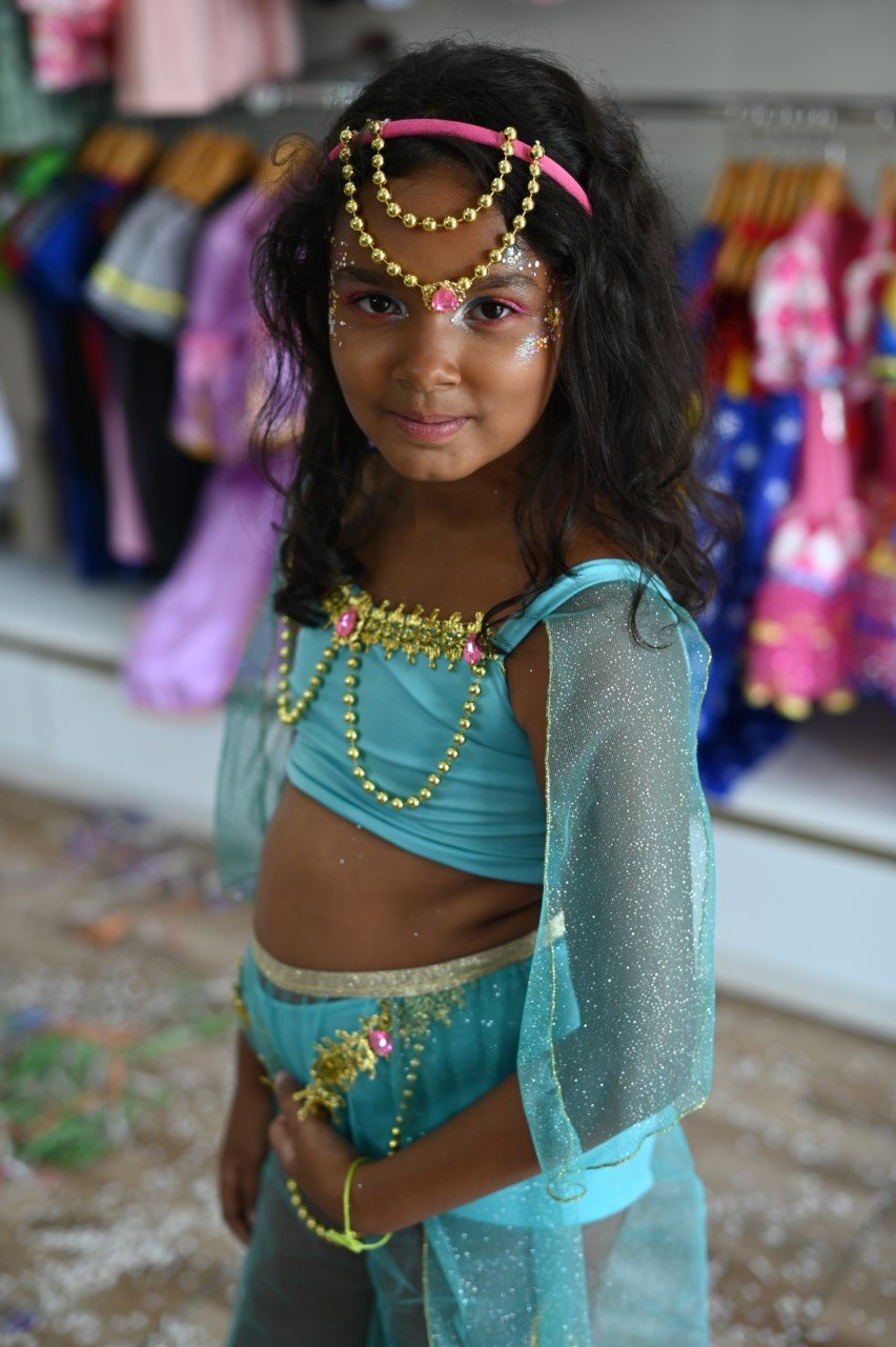 fantasia jasmine infantil
