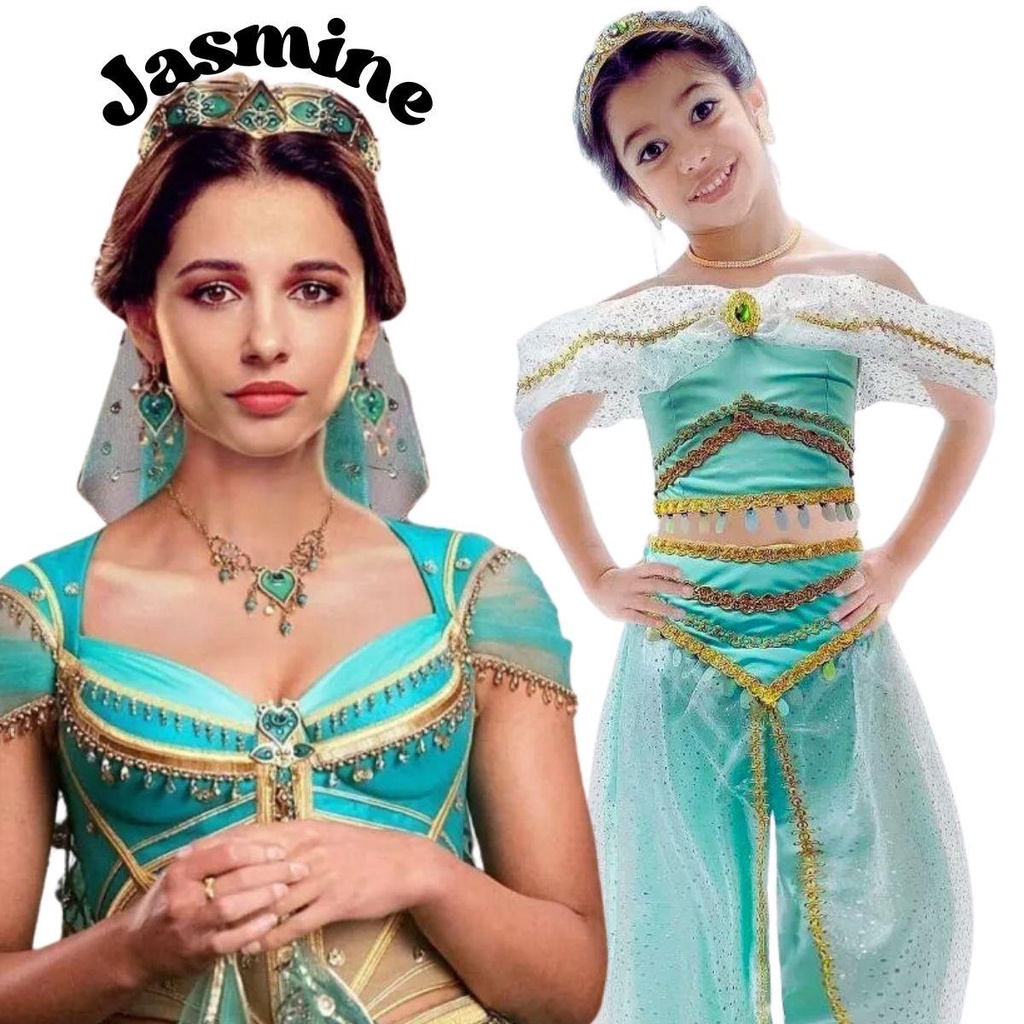 fantasia jasmine infantil
