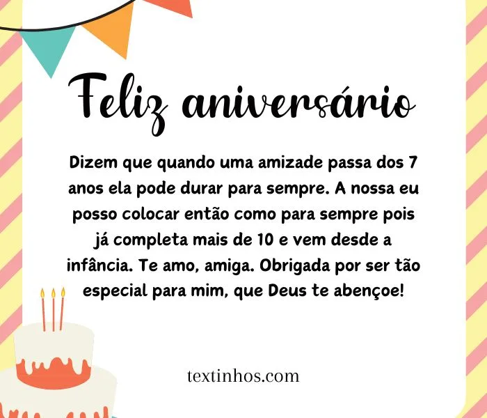 mensagens de aniversário para amiga vs. mensagens para irmã