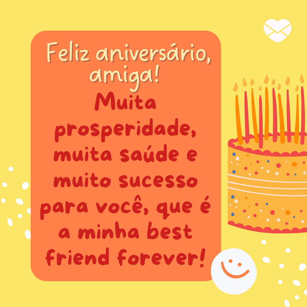 mensagens de aniversário para amiga vs. mensagens para irmã