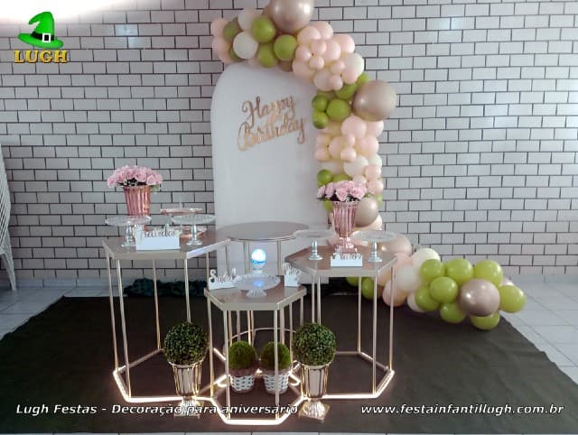 decoração de aniversário simples