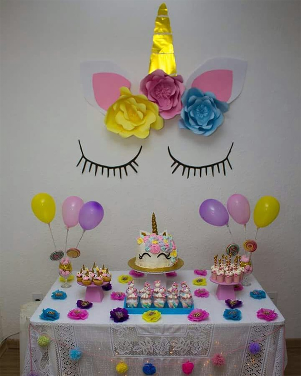decoração DIY festa aniversário