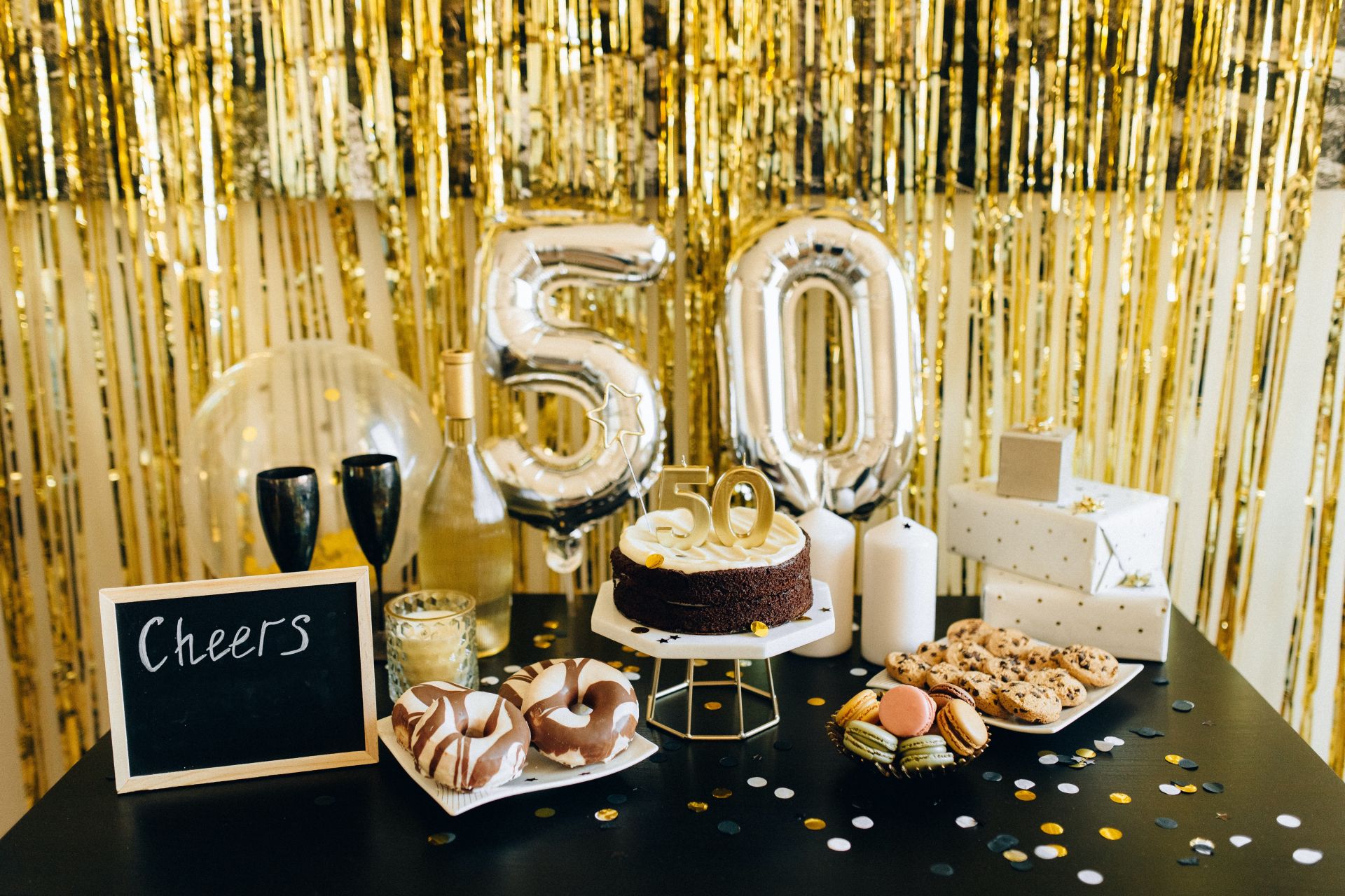 decoração de aniversário simples