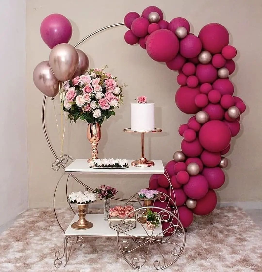 decoração DIY festa aniversário