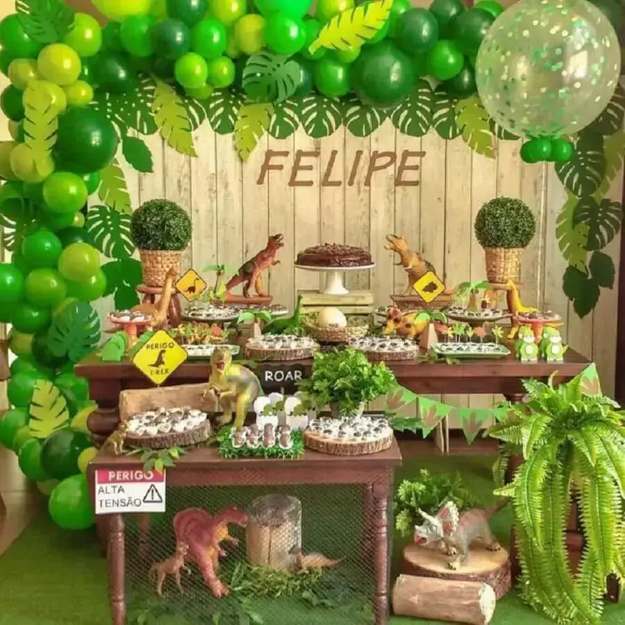 festa de dinossauro