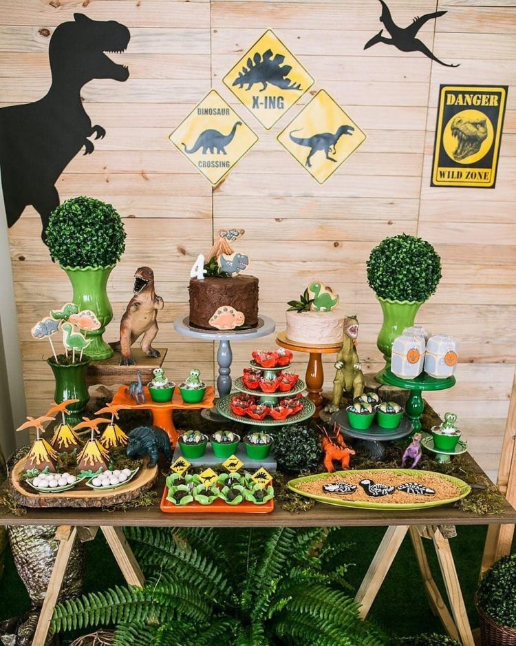 festa de dinossauro