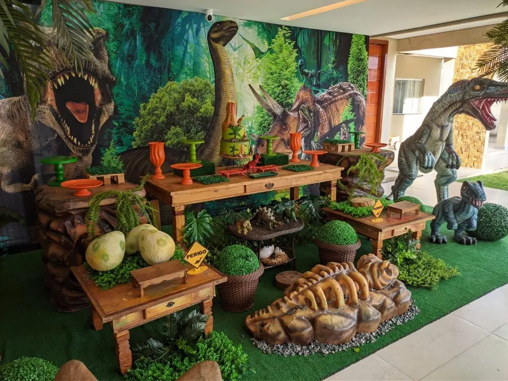 festa de dinossauro
