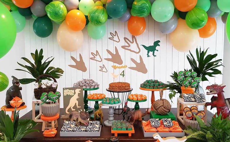 festa de dinossauro