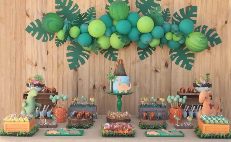 festa de dinossauro