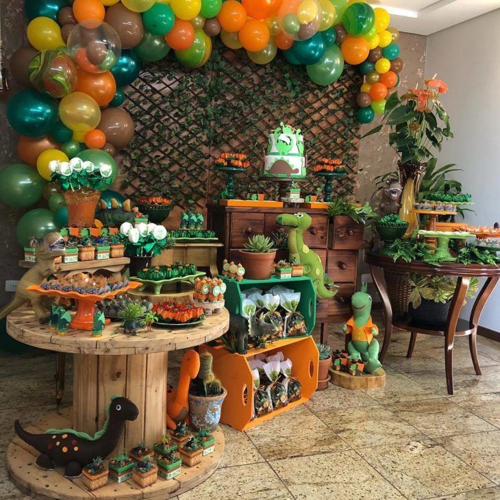 festa de dinossauro
