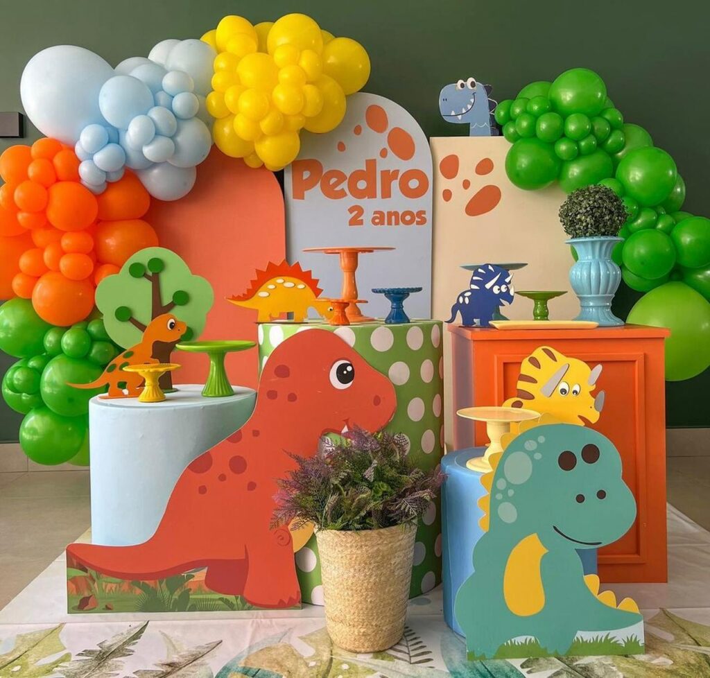 festa de dinossauro