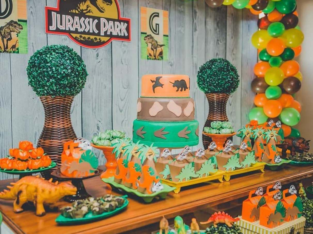festa de dinossauro