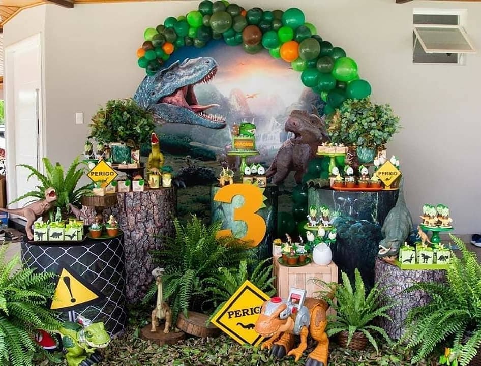 festa de dinossauro