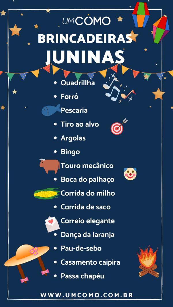 festa junina brincadeiras