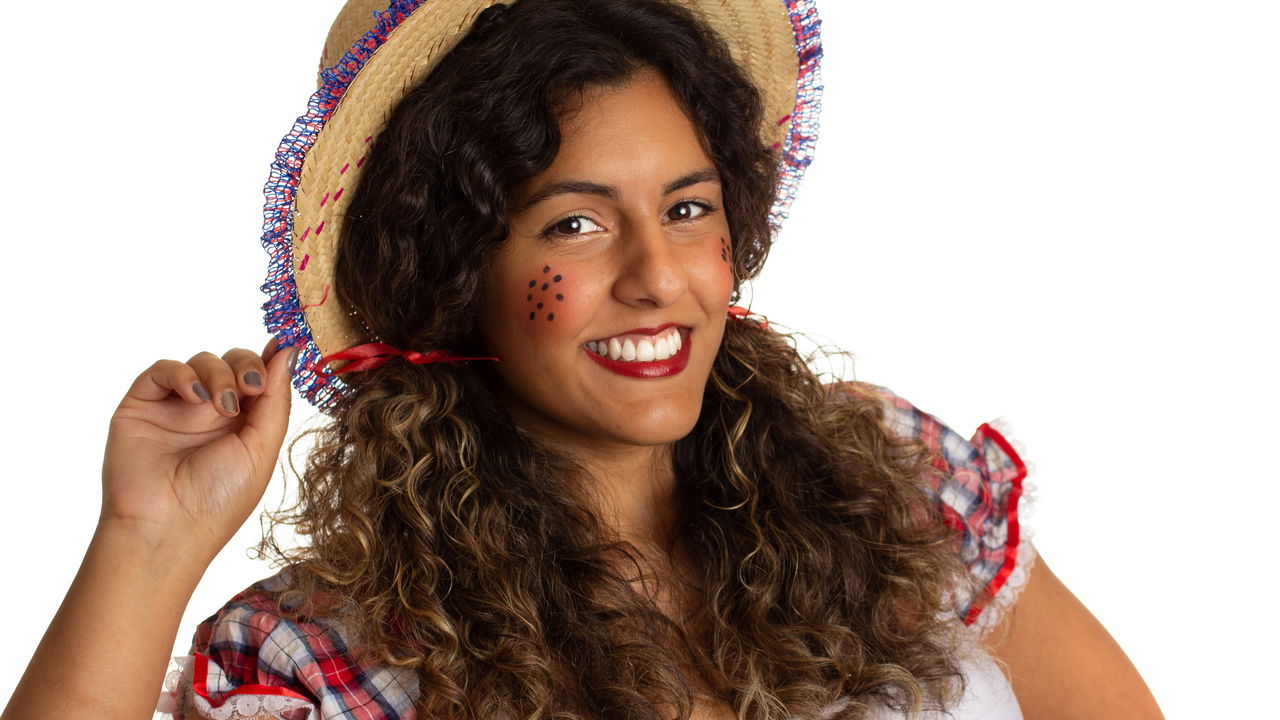 penteado festa junina cabelo curto passo a passo