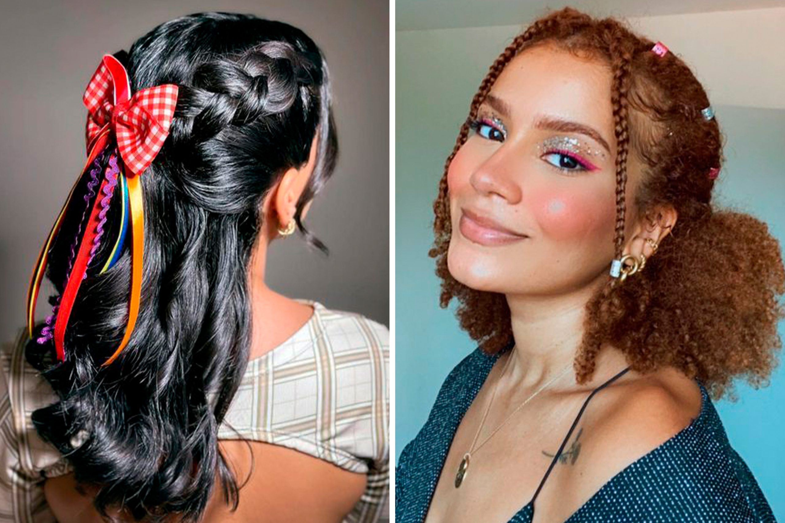 erros comuns ao fazer penteado de festa junina